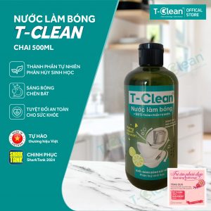 Nước Làm Bóng T-Clean Eco - Giúp Bát Đĩa Sáng Bóng, Không Tì Vết